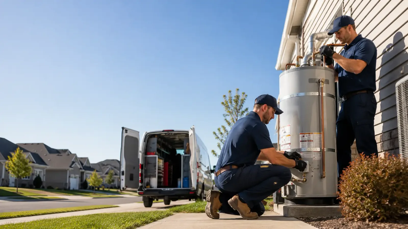 Water Heater Installation in Happy, TX
